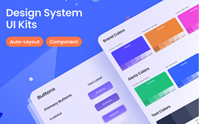 Design system UI kit preview