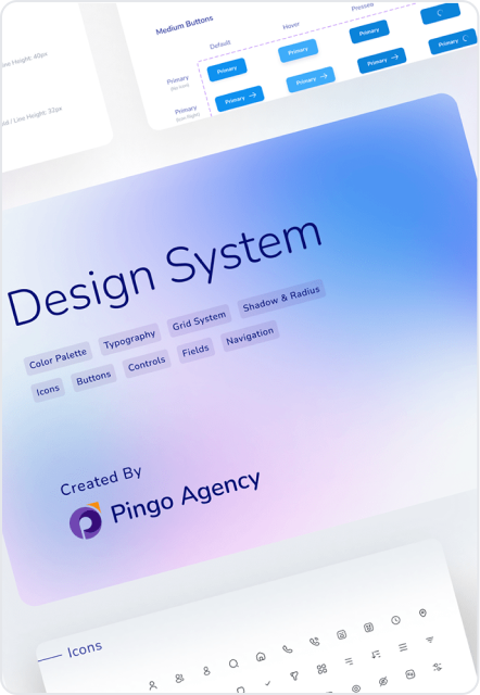 Design system preview card