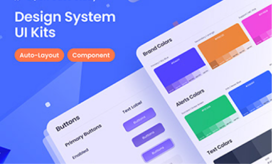 Design system UI kit preview